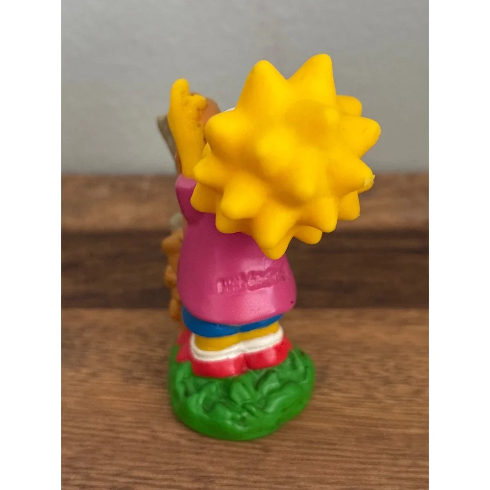 Vintage 1990 Lot of 8 The Simpsons Toys found Lisa see last‎ photos